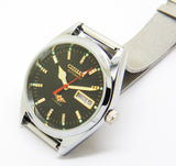 Citizen Automatic 8200 Movement stainless steel Japan Made 21 Jewels Men s Wrist Watch