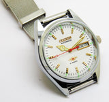 Citizen Automatic 8200 Movement stainless steel Japan Made 21 Jewels Men s Wrist Watch