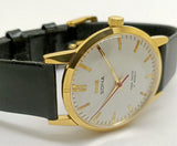 Hmt Pilot Mechanical Handwinding Movement stainless Steel Para Shock 17 Jewels Analog Dial Wrist Watch For Men