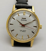 Hmt Pilot Mechanical Handwinding Movement stainless Steel Para Shock 17 Jewels Analog Dial Wrist Watch For Men