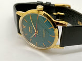 Hmt sona Mechanical Handwinding Movement gold plated Para Jewels Analog Dial Wrist Watch For Men