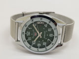VINTAGE REFURBISHED SEIKO 5 AUTOMATIC JAPAN MENS DAY DATE WATCH - National Watches