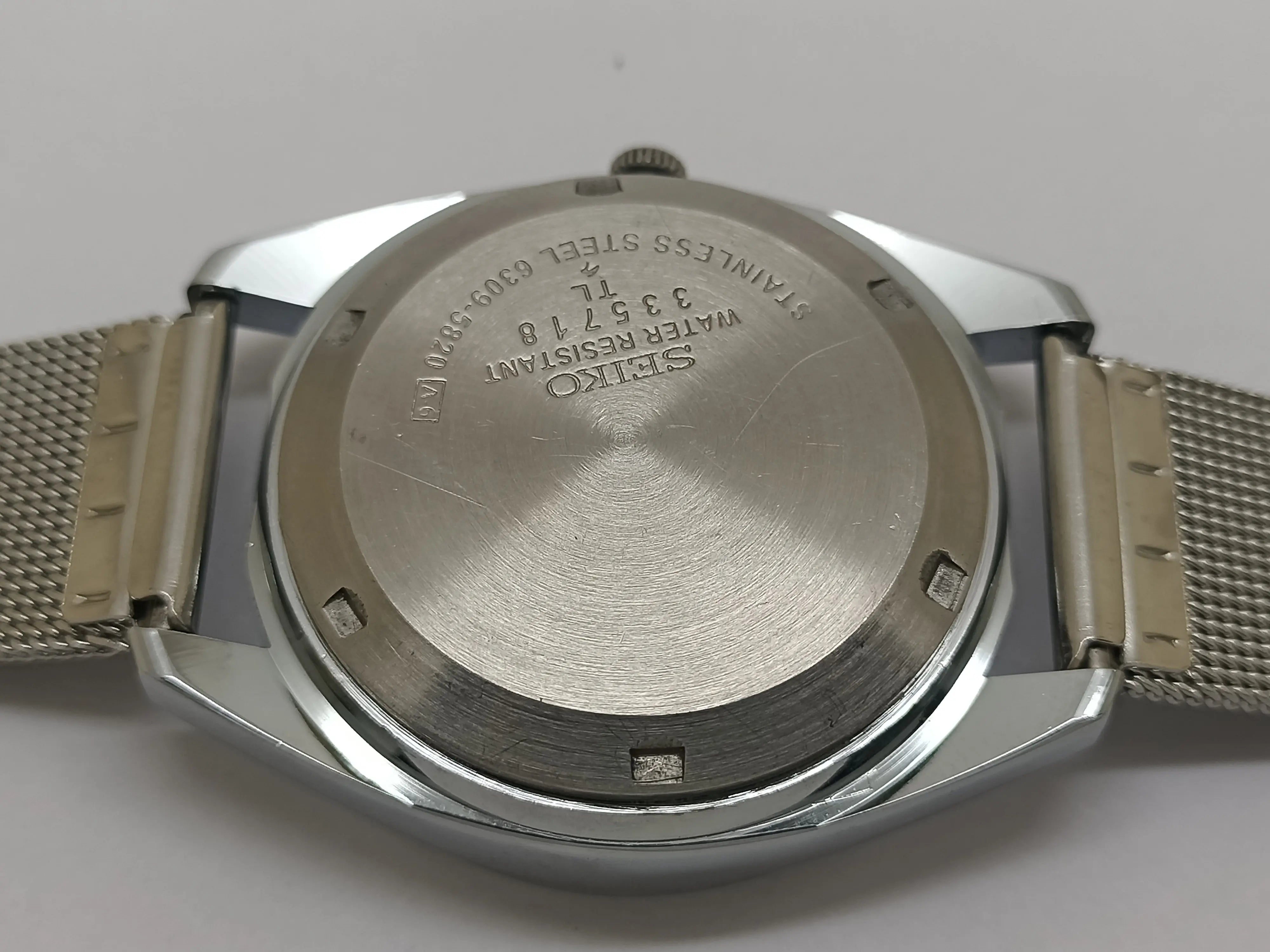 Seiko 5 Black Dial Automatic Vintage Watch National Watches