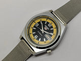 Seiko 5 Black Dial Automatic Vintage Watch National Watches
