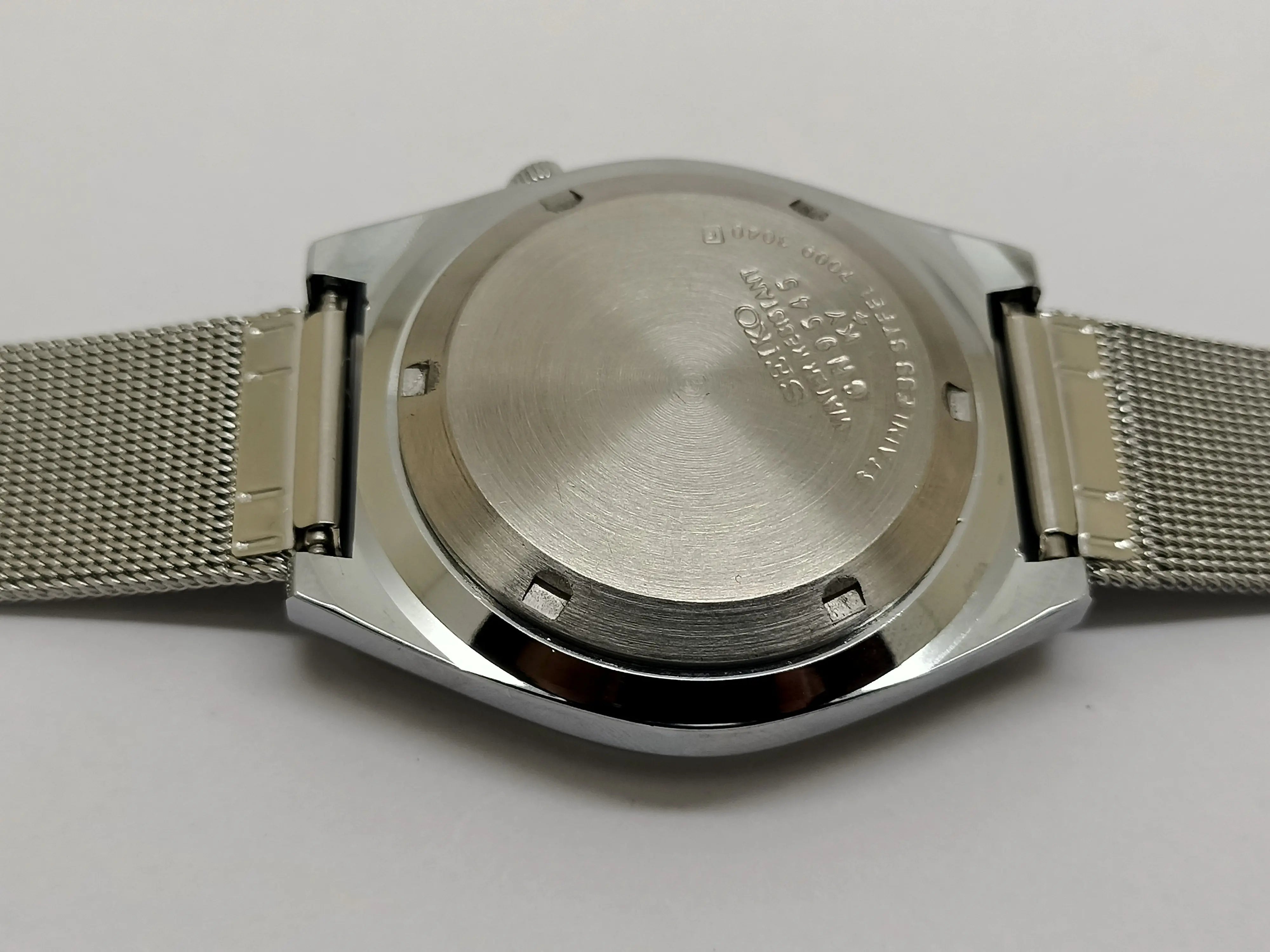 Seiko 5 Black Dial Automatic Vintage Watch National Watches