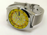 VINTAGE REFURBISHED SEIKO 5 AUTOMATIC JAPAN MENS DAY DATE WATCH - National Watches