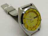 VINTAGE REFURBISHED SEIKO 5 AUTOMATIC JAPAN MENS DAY DATE WATCH - National Watches
