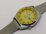 VINTAGE REFURBISHED SEIKO 5 AUTOMATIC JAPAN MENS DAY DATE WATCH - National Watches