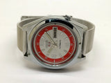 VINTAGE REFURBISHED SEIKO 5 AUTOMATIC JAPAN MENS DAY DATE WATCH - National Watches