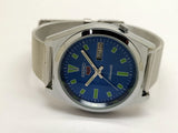 VINTAGE REFURBISHED SEIKO 5 AUTOMATIC JAPAN MENS DAY DATE WATCH - National Watches