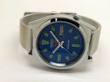VINTAGE REFURBISHED SEIKO 5 AUTOMATIC JAPAN MENS DAY DATE WATCH - National Watches
