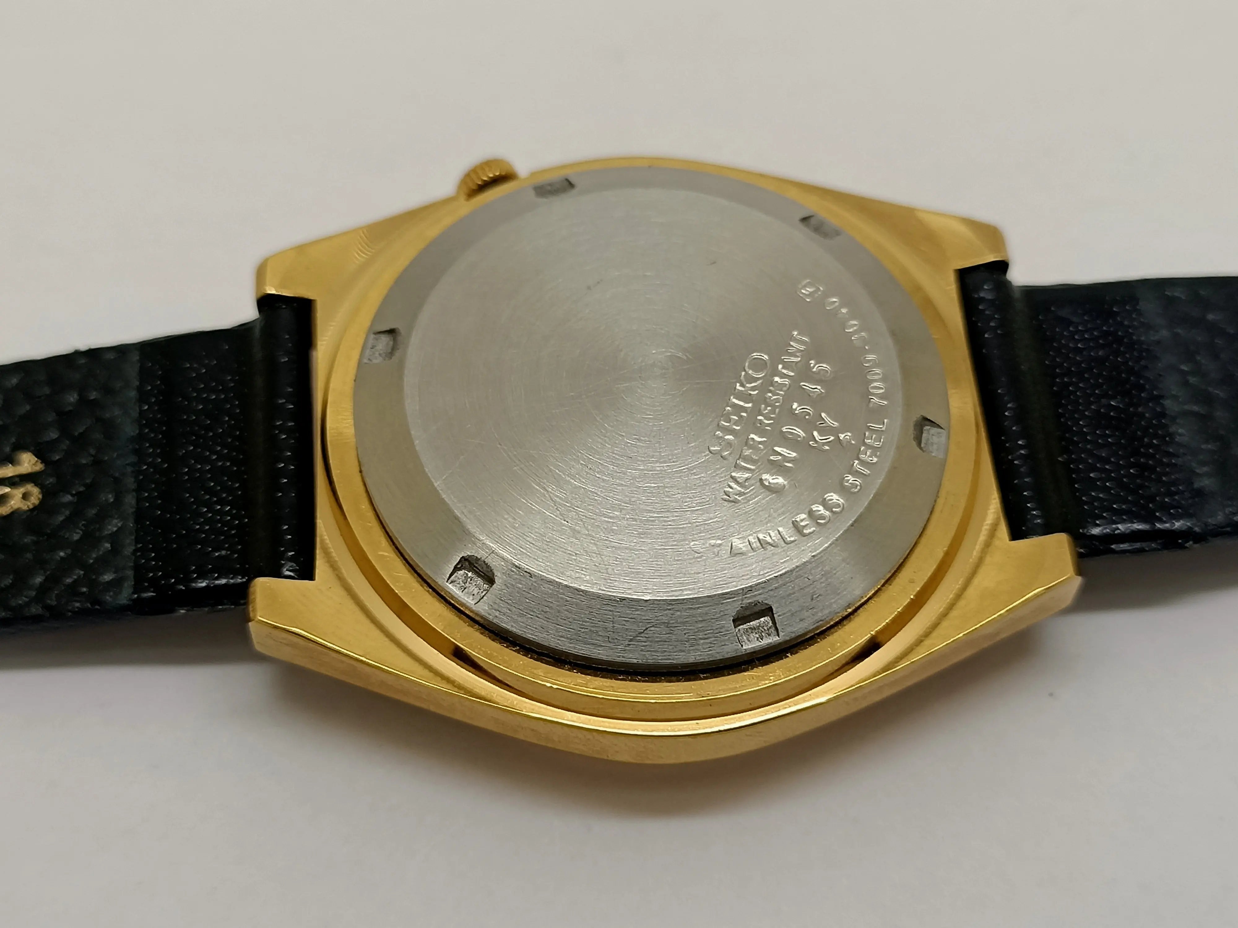 VINTAGE REFURBISHED SEIKO 5 AUTOMATIC JAPAN MENS DAY DATE WATCH - National Watches