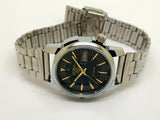 Seiko 5 Black Dial Automatic Vintage Watch National Watches
