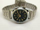VINTAGE REFURBISHED SEIKO 5 AUTOMATIC JAPAN MENS DAY DATE WATCH - National Watches