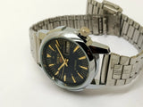 Seiko 5 Black Dial Automatic Vintage Watch National Watches