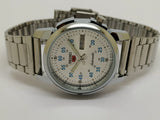 VINTAGE REFURBISHED SEIKO 5 AUTOMATIC JAPAN MENS DAY DATE WATCH - National Watches
