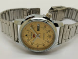 VINTAGE REFURBISHED SEIKO 5 AUTOMATIC JAPAN MENS DAY DATE WATCH - National Watches