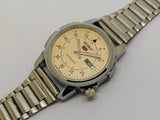 VINTAGE REFURBISHED SEIKO 5 AUTOMATIC JAPAN MENS DAY DATE WATCH - National Watches