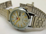 VINTAGE REFURBISHED SEIKO 5 AUTOMATIC JAPAN MENS DAY DATE WATCH - National Watches