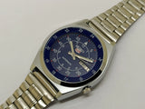 Seiko 5 Blue Dial Automatic Vintage Watch National Watches