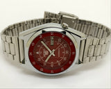 VINTAGE REFURBISHED SEIKO 5 AUTOMATIC JAPAN MENS DAY DATE WATCH - National Watches