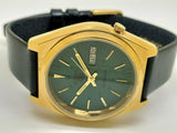 VINTAGE REFURBISHED SEIKO 5 AUTOMATIC JAPAN MENS DAY DATE WATCH - National Watches