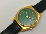 VINTAGE REFURBISHED SEIKO 5 AUTOMATIC JAPAN MENS DAY DATE WATCH - National Watches