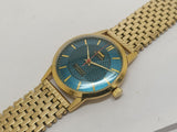 Hmt sona Mechanical Handwinding Movement gold plated Para Jewels Analog Dial Wrist Watch For Men