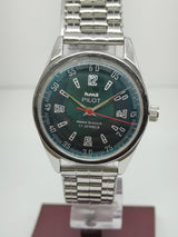 Hmt Pilot Mechanical Handwinding Movement stainless Steel Para Shock 17 Jewels Analog Dial Wrist Watch For Men