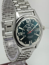 Hmt Pilot Mechanical Handwinding Movement stainless Steel Para Shock 17 Jewels Analog Dial Wrist Watch For Men