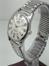 Hmt Pilot Mechanical Handwinding Movement stainless Steel Para Shock 17 Jewels Analog Dial Wrist Watch For Men