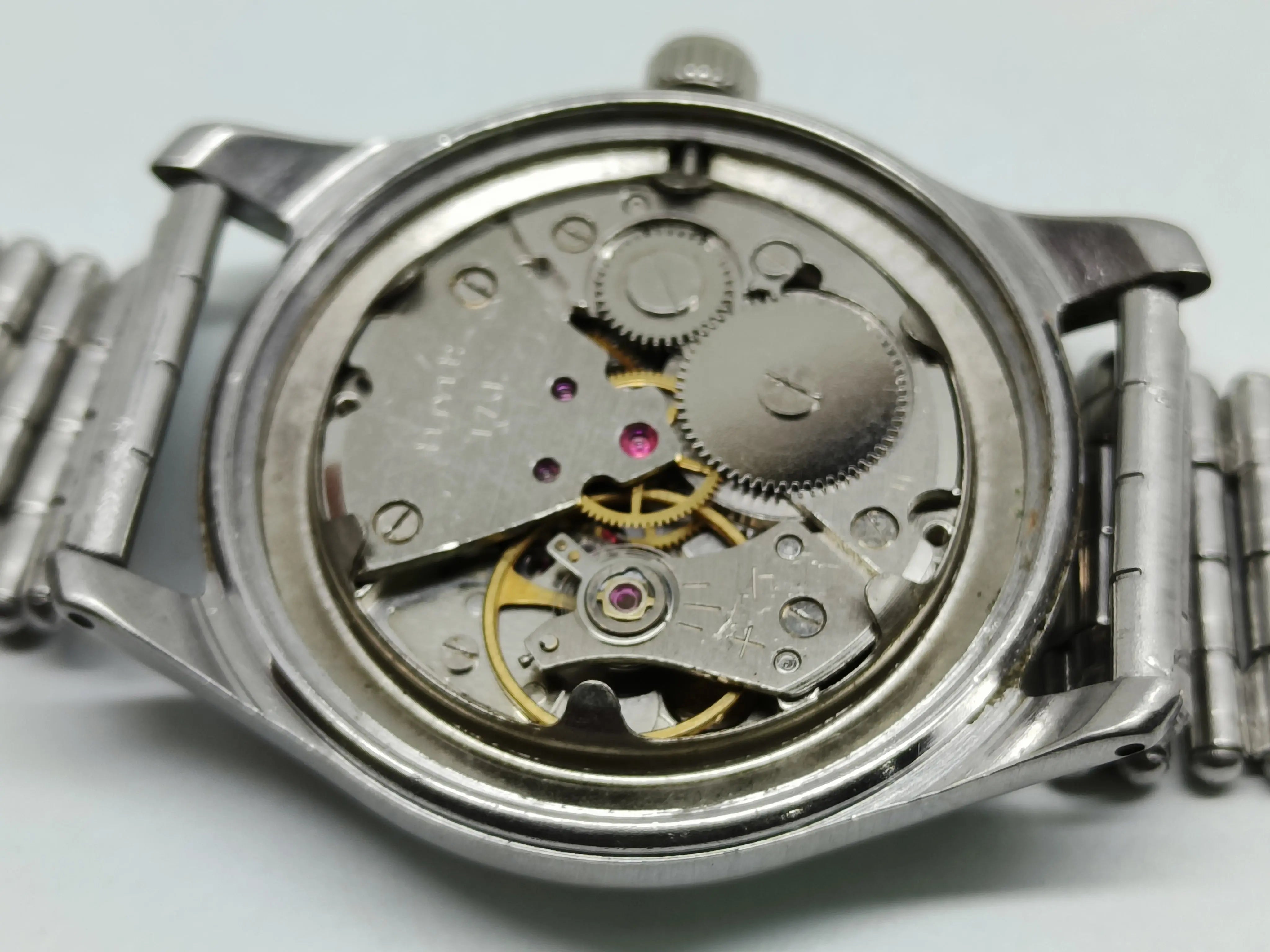 Hmt Pilot Mechanical Handwinding Movement stainless Steel Para Shock 17 Jewels Analog Dial Wrist Watch For Men National Watches