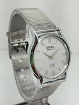 Seiko Silim Quartz Watch – Sleek, Durable & Stylish Timepiece for Men/Women - National Watches