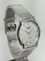 Seiko Silim Quartz Watch – Sleek, Durable & Stylish Timepiece for Men/Women - National Watches