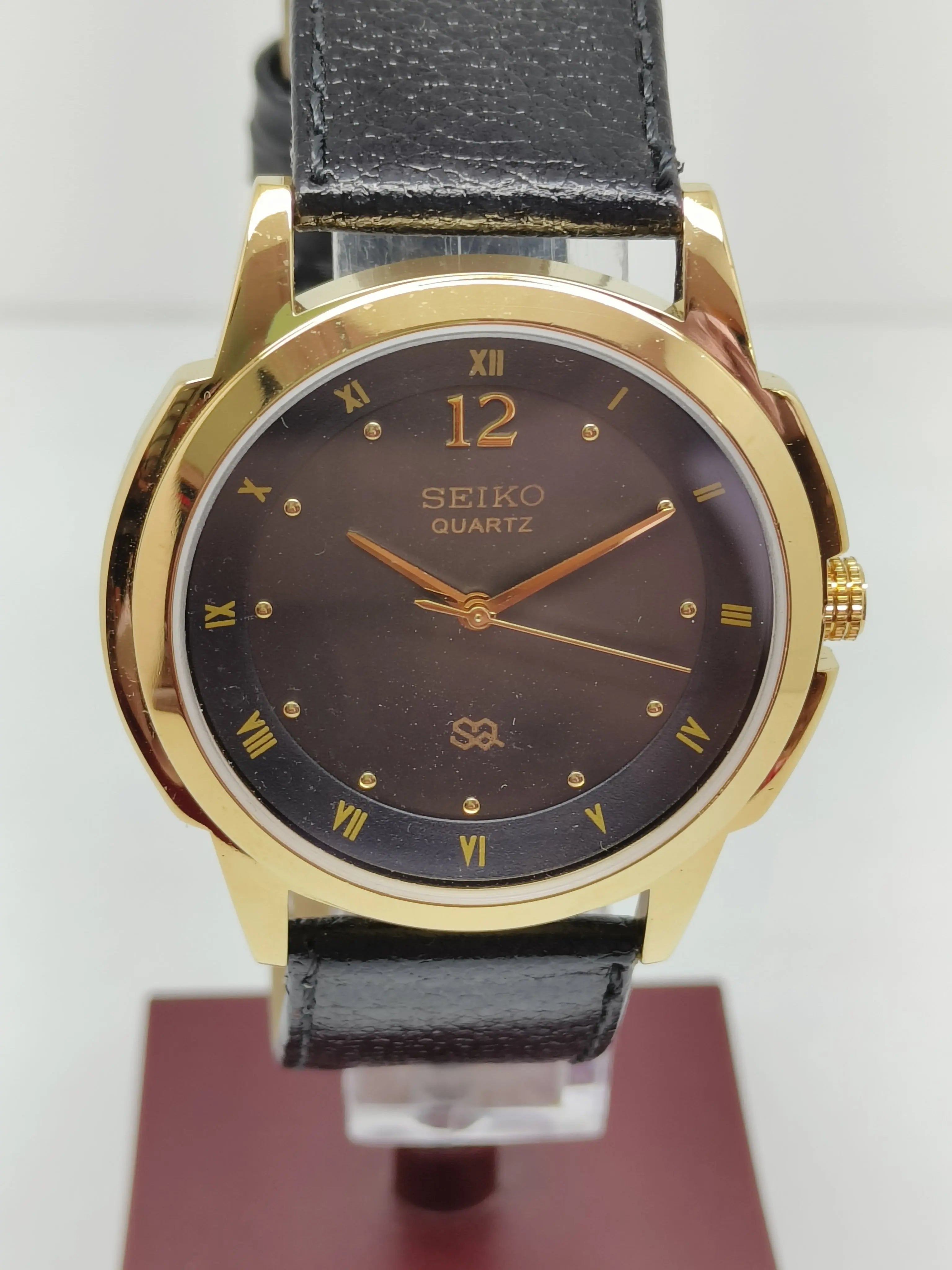 Seiko Silim Quartz Watch – Sleek, Durable & Stylish Timepiece for Men/Women - National Watches