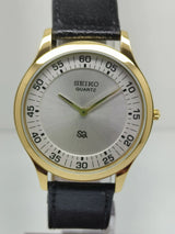Seiko 5 Black aSeiko Silim Quartz Watch – Sleek, Durable & Stylish Timepiece for Men/WomenDial quartz Watch - National Watches