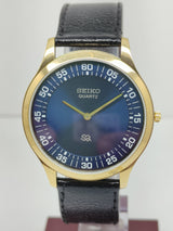 Seiko 5 Black Dial quartz WatcaSeiko Silim Quartz Watch – Sleek, Durable & Stylish Timepiece for Men/Womenh - National Watches