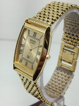 Seiko 5 Black aSeiko Silim Quartz Watch – Sleek, Durable & Stylish Timepiece for Men/WomenDial quartz Watch - National Watches