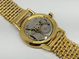 Hmt sona Mechanical Handwinding Movement gold plated Para Jewels Analog Dial Wrist Watch For Men