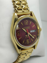 Citizen Automatic 8200 Movement stainless steel Japan Made 21 Jewels Men s Wrist Watch