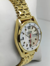 Citizen Automatic 8200 Movement stainless steel Japan Made 21 Jewels Men s Wrist Watch