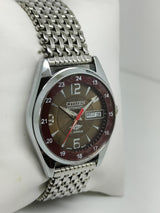 Citizen Automatic 8200 Movement stainless steel Japan Made 21 Jewels Men s Wrist Watch