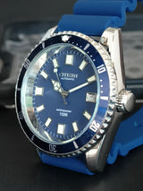 Citizen Sports Automatic Refurbished Watch Vintage Style Reliable Japanese Movement - National Watches