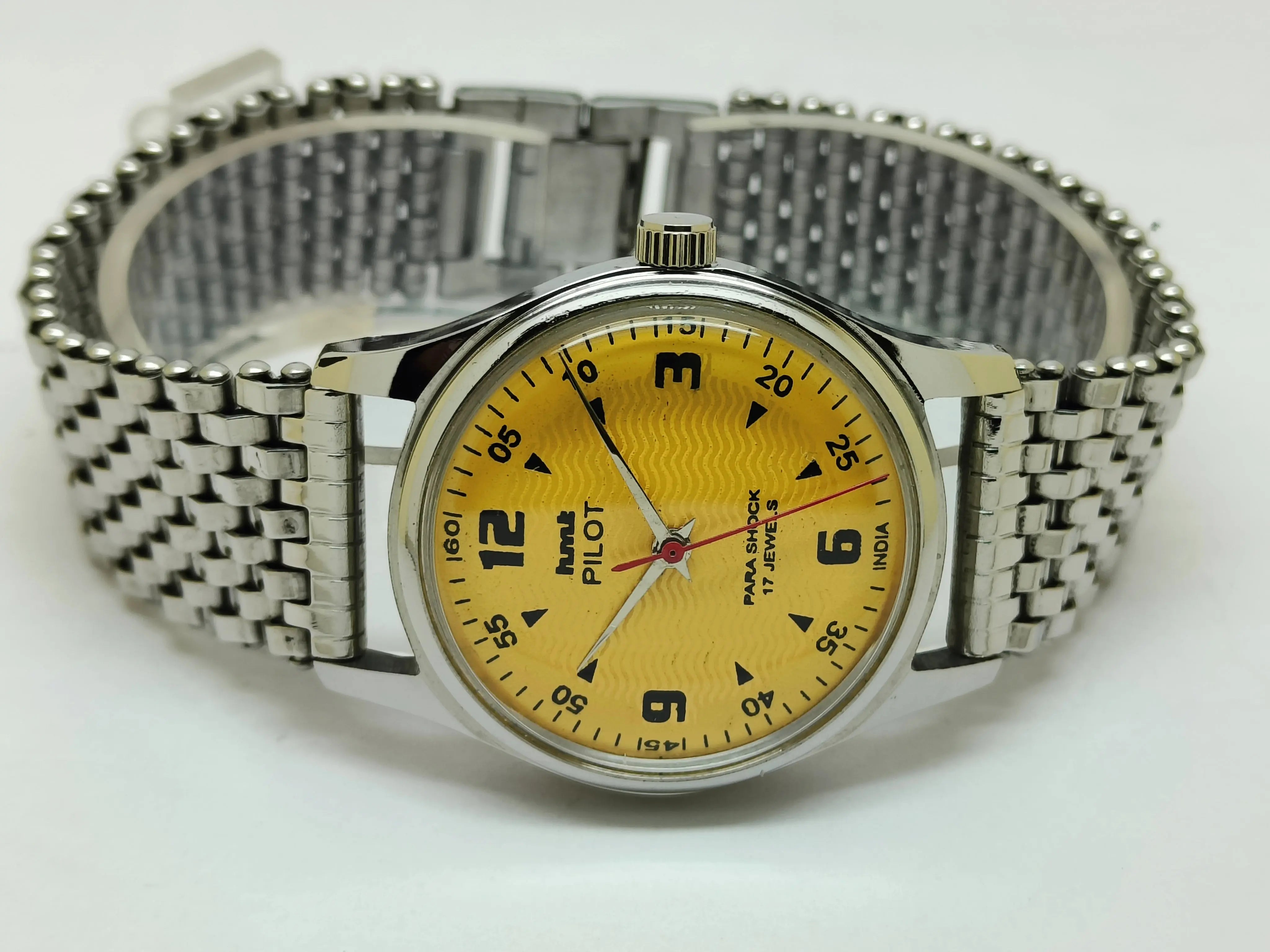 HMT Mechanical Vintage Watch – Refurbished Classic | Original Hand-Winding Timepiece National Watches