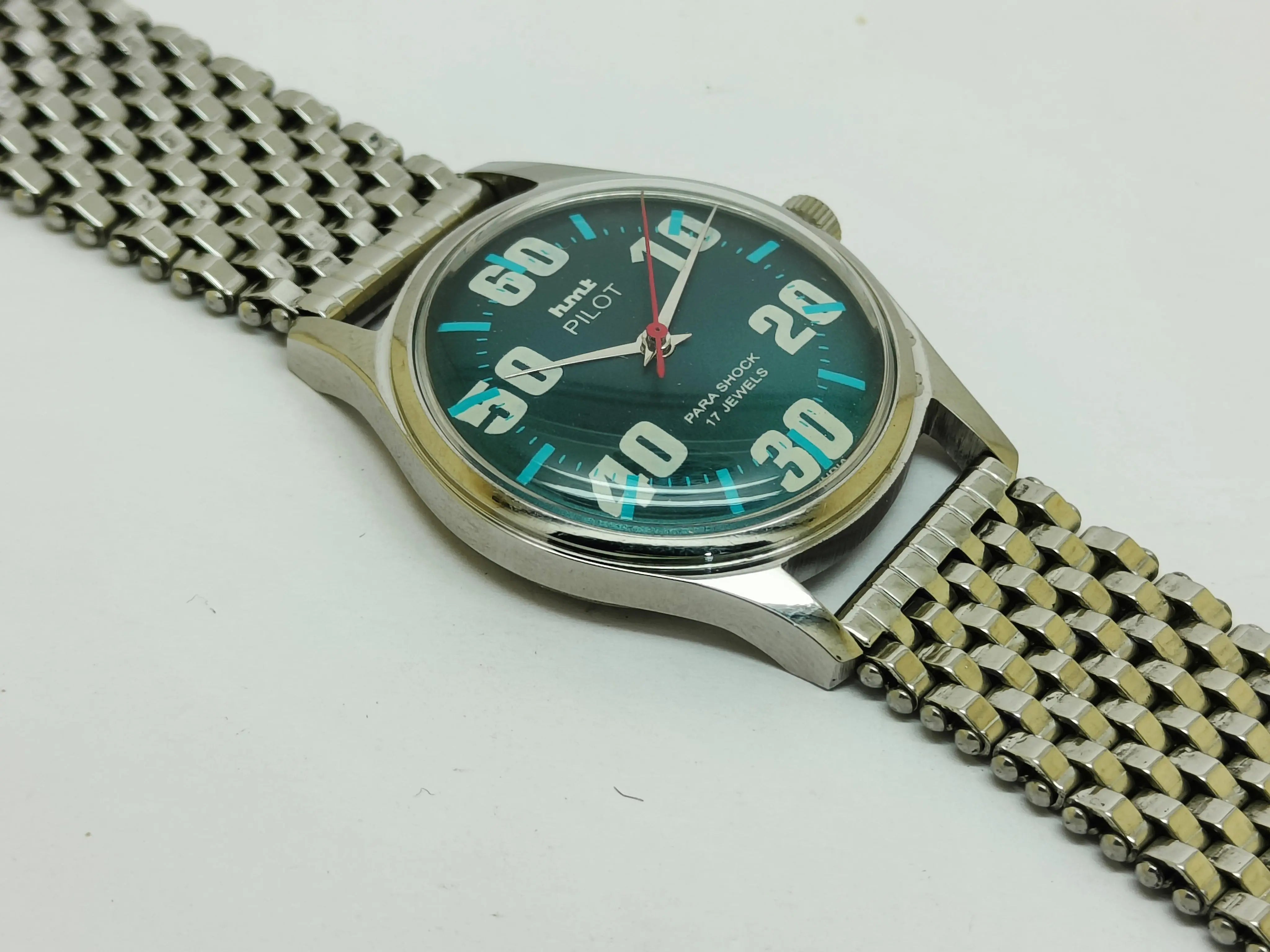 HMT Mechanical Vintage Watch – Refurbished Classic | Original Hand-Winding Timepiece National Watches