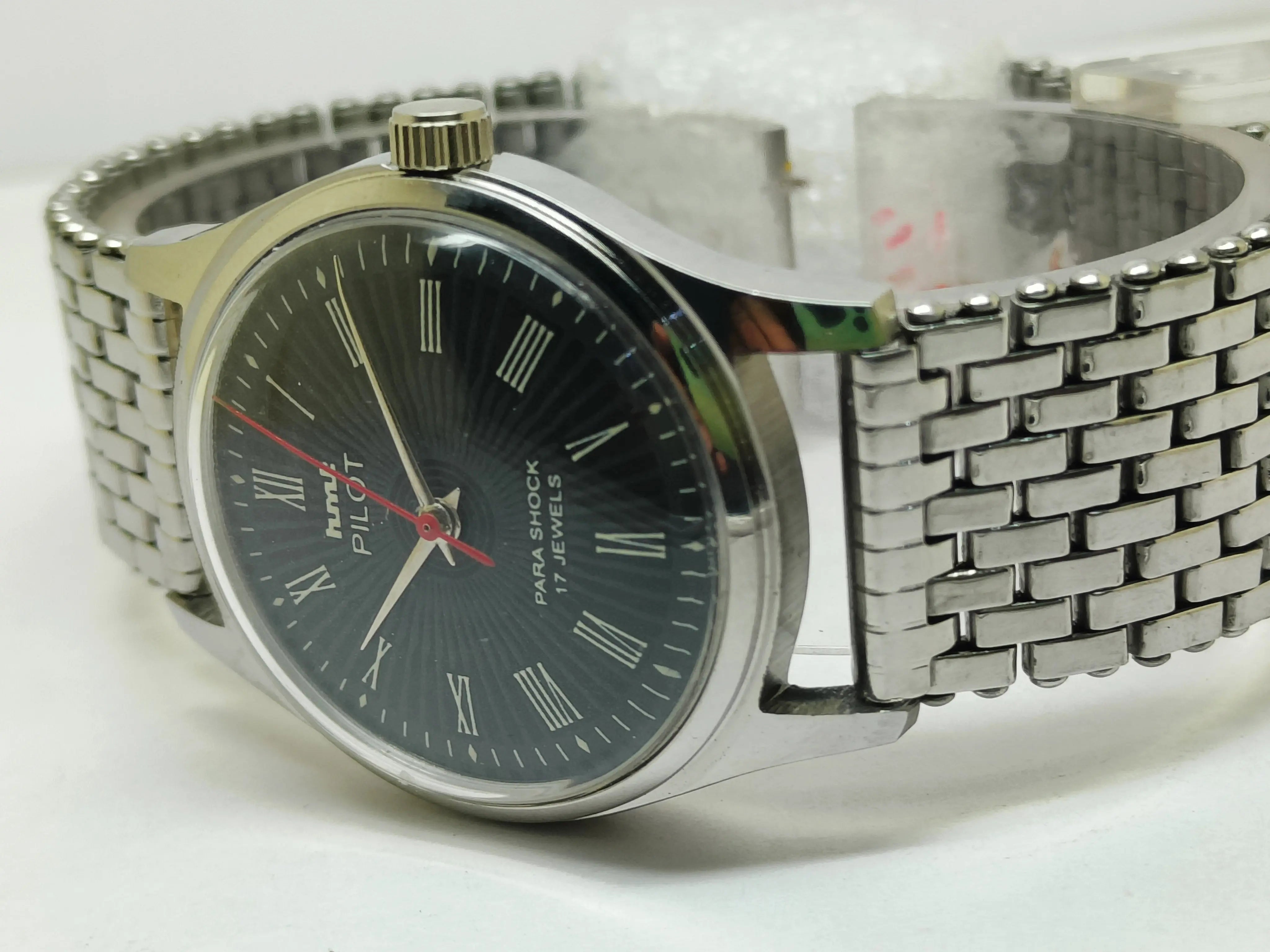 HMT Mechanical Vintage Watch – Refurbished Classic | Original Hand-Winding Timepiece National Watches