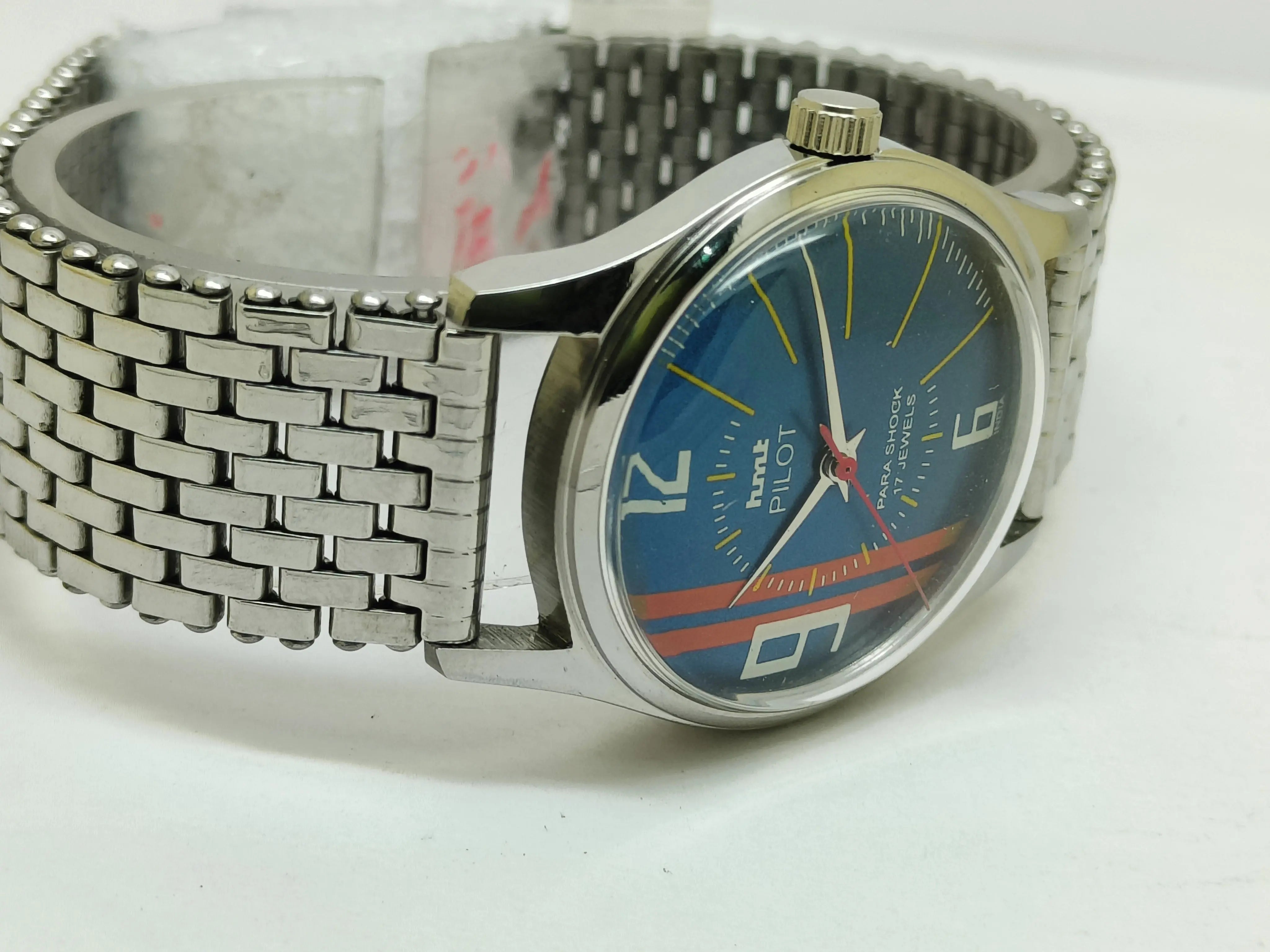HMT Mechanical Vintage Watch – Refurbished Classic | Original Hand-Winding Timepiece National Watches