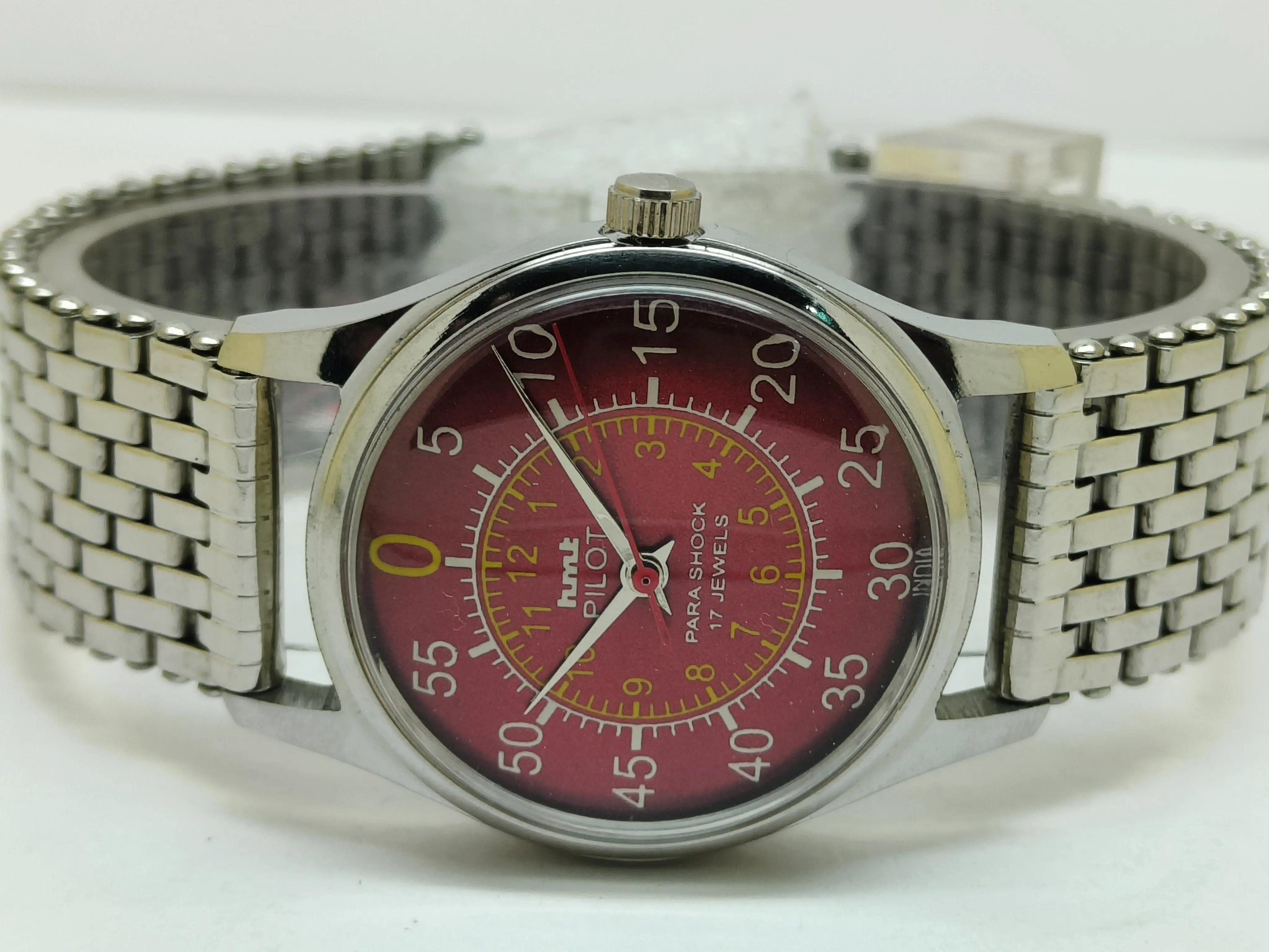 HMT Mechanical Vintage Watch – Refurbished Classic | Original Hand-Winding Timepiece National Watches
