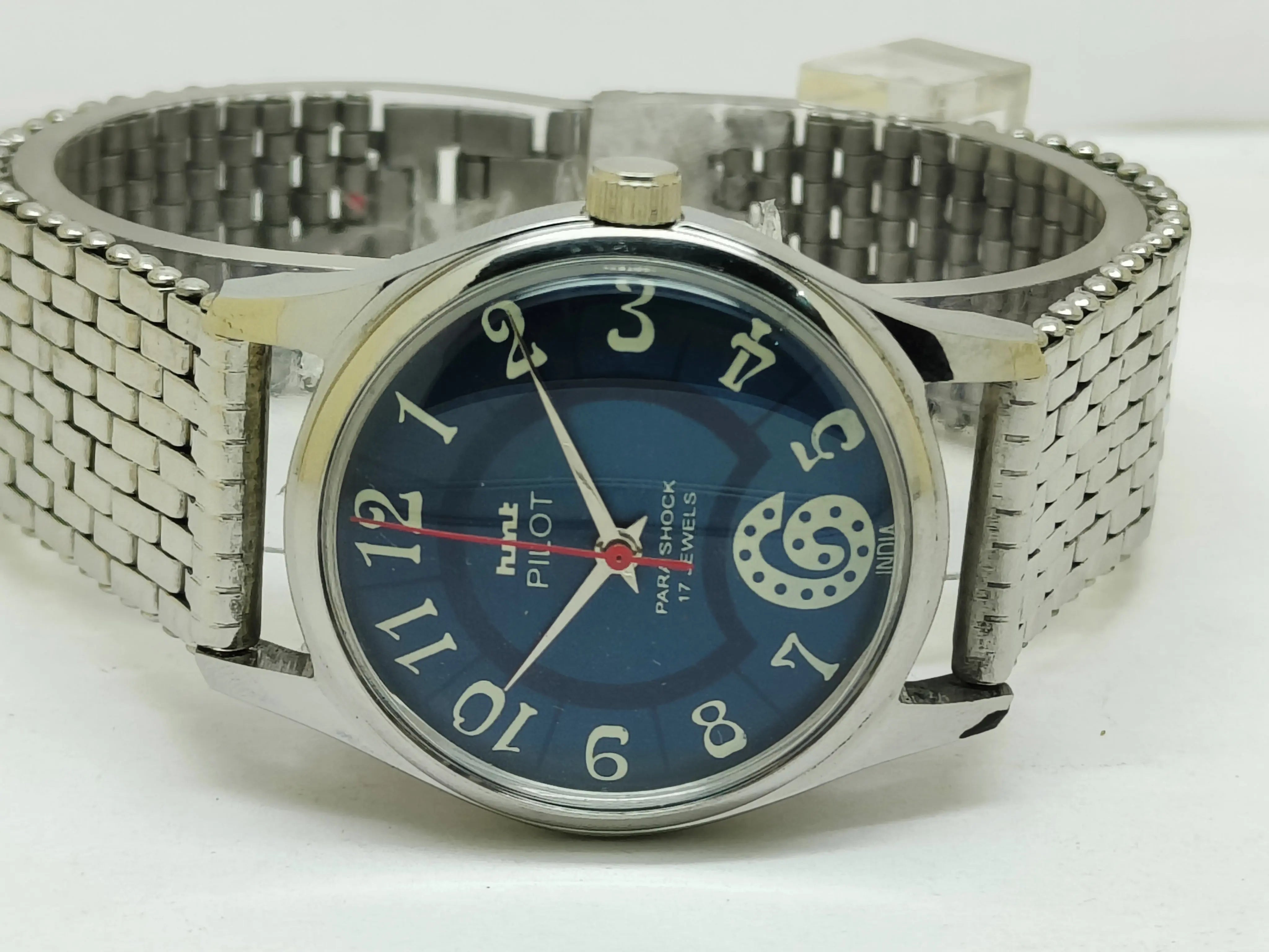 HMT Mechanical Vintage Watch – Refurbished Classic | Original Hand-Winding Timepiece National Watches