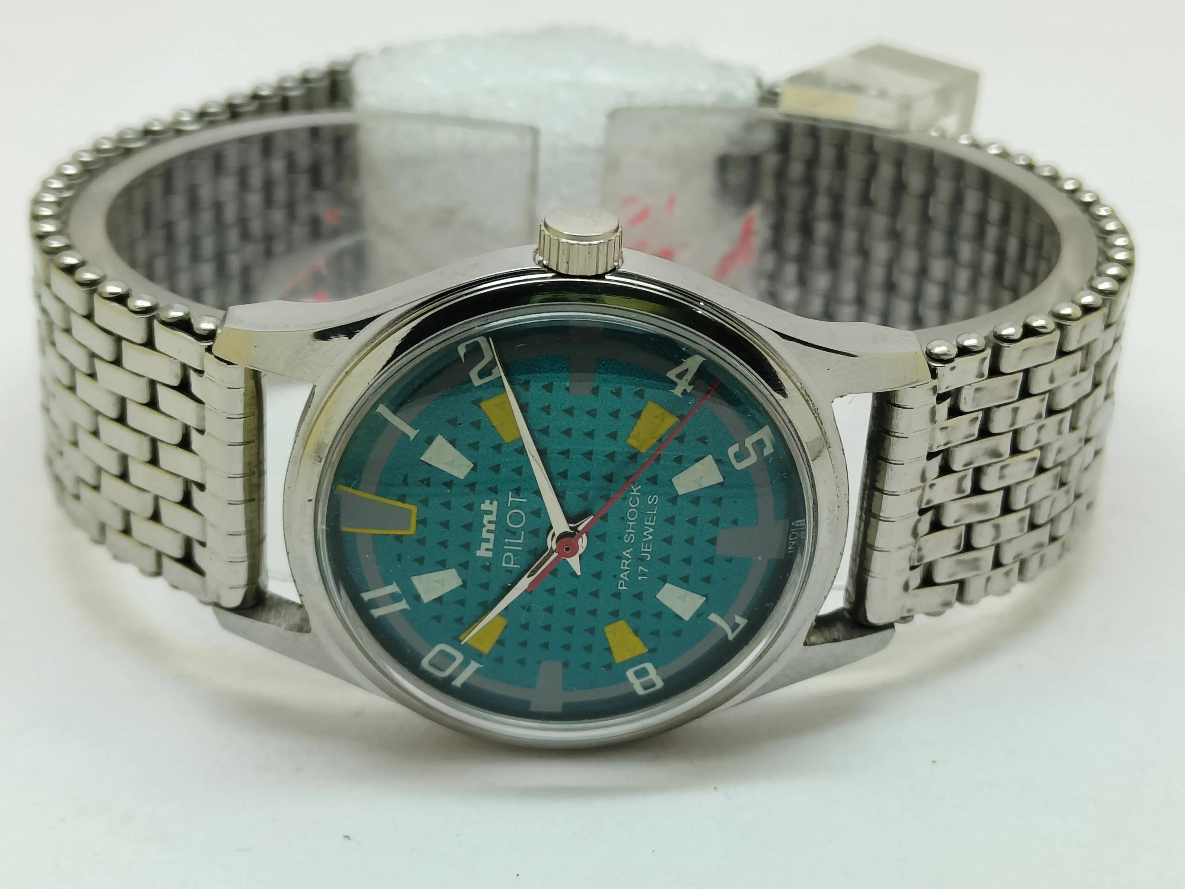 HMT Mechanical Vintage Watch – Refurbished Classic | Original Hand-Winding Timepiece National Watches